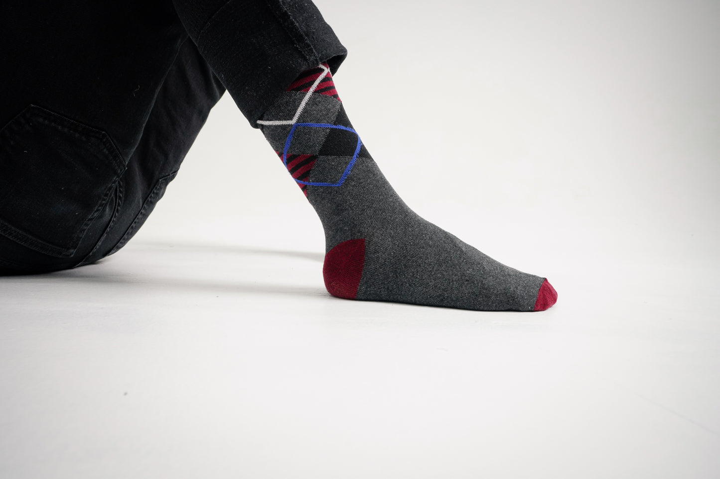 Diamond Liner Dress Socks(3 Pack)