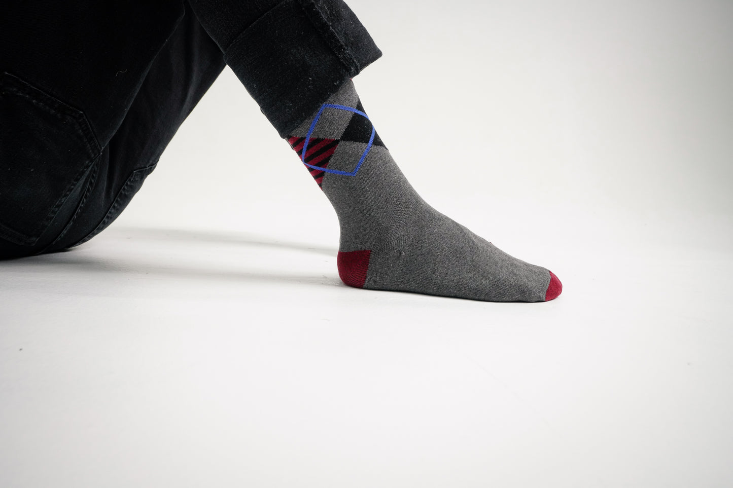 Diamond Liner Dress Socks(3 Pack)