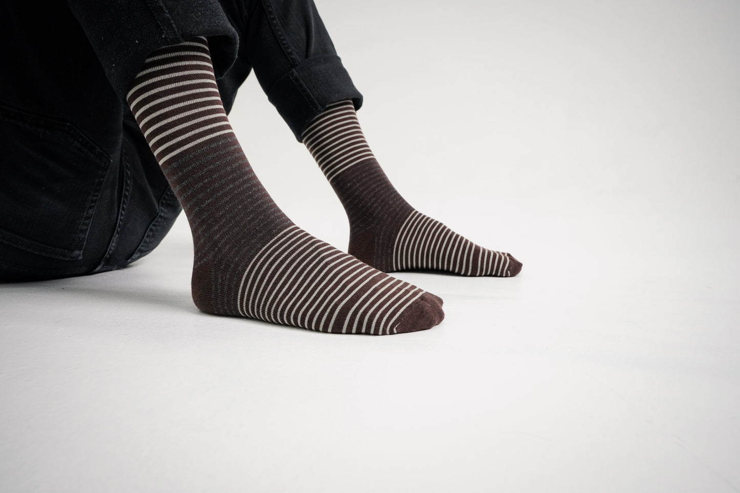 Two-Tone Liner Dress Socks(3 Pack)